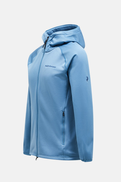 MIKINA PEAK PERFORMANCE FLO M CHILL LIGHT ZIP HOOD - Fotografia č. 5