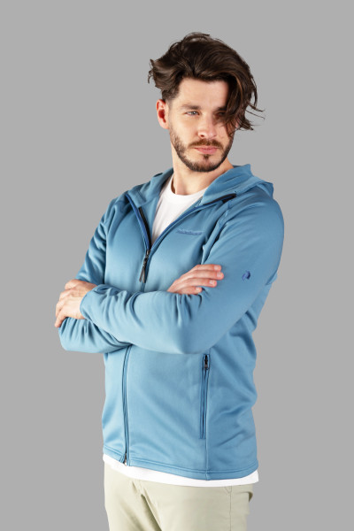 MIKINA PEAK PERFORMANCE FLO M CHILL LIGHT ZIP HOOD - Fotografia č. 2