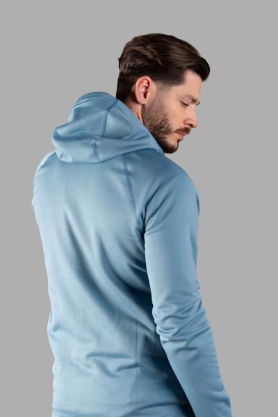 MIKINA PEAK PERFORMANCE FLO M CHILL LIGHT ZIP HOOD - Fotografia č. 3