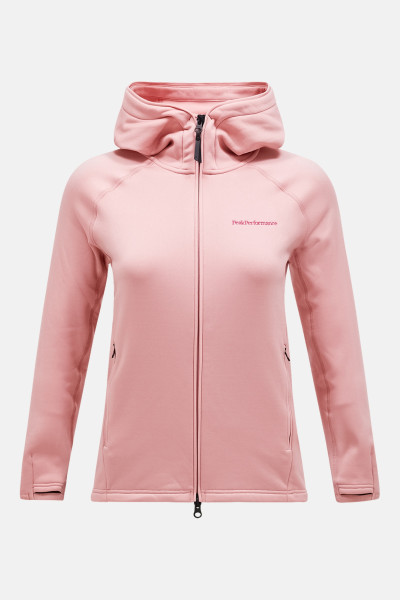 MIKINA PEAK PERFORMANCE FLO W CHILL LIGHT ZIP HOOD - Fotografie č. 4