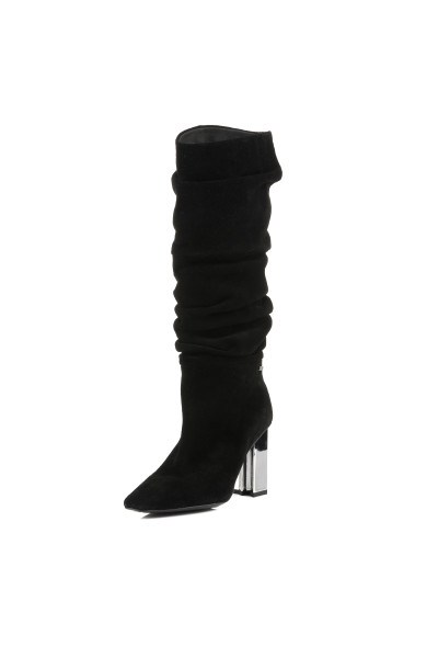 KOZAČKY KARL LAGERFELD KL TOWER SLOUCH KNEE BOOT - Fotografie č. 6