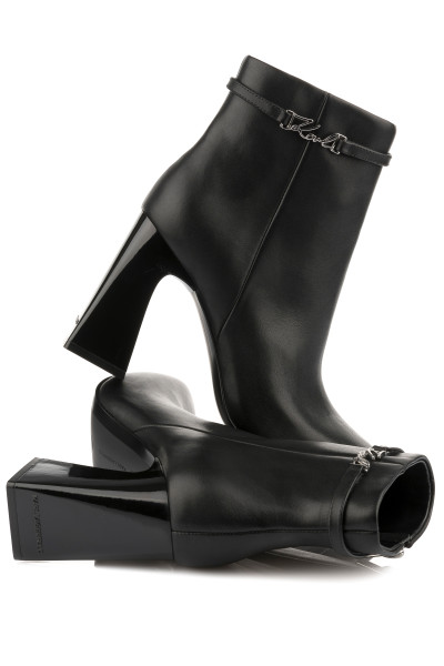 BOKACIPŐ KARL LAGERFELD ASTRA NOVA ZIP ANKLE BOOT - Kép 1