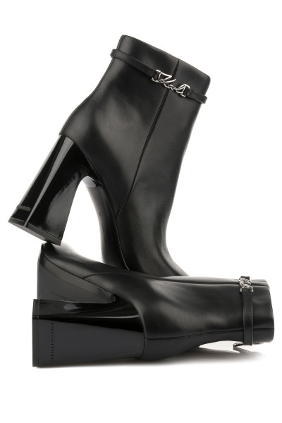 BOKACIPŐ KARL LAGERFELD ASTRA NOVA ZIP ANKLE BOOT - Kép 3
