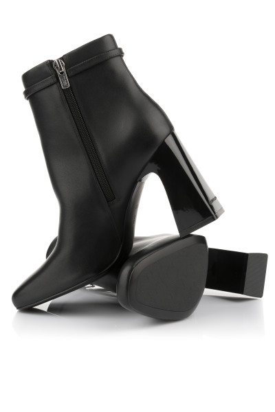 BOKACIPŐ KARL LAGERFELD ASTRA NOVA ZIP ANKLE BOOT - Kép 4