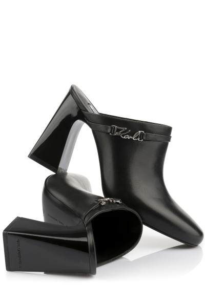 KÖRÖMCIPŐ KARL LAGERFELD ASTRA NOVA SIGNIA TRIM MULE - Kép 1