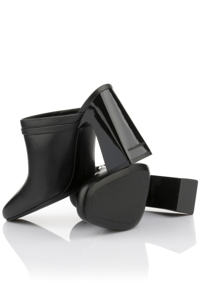 KÖRÖMCIPŐ KARL LAGERFELD ASTRA NOVA SIGNIA TRIM MULE - Kép 4