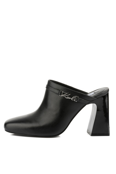 KÖRÖMCIPŐ KARL LAGERFELD ASTRA NOVA SIGNIA TRIM MULE - Kép 5