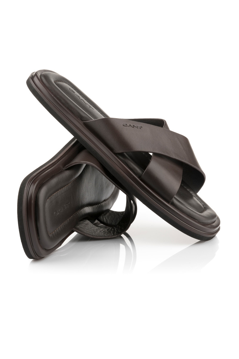 PANTOFLE GANT KILMORE BROWN