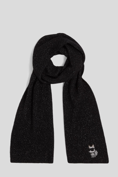SÁL KARL LAGERFELD K/IKONIK 2.0 CHOUP LUR SCARF - Kép 2