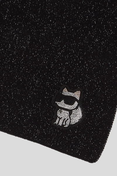 SÁL KARL LAGERFELD K/IKONIK 2.0 CHOUP LUR SCARF - Kép 5