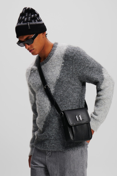 CROSSBODY KARL LAGERFELD K/PLAK PERFORATED NS CRSSBDY - Fotografie č. 3