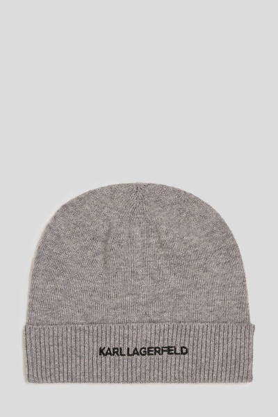 ČEPICE KARL LAGERFELD K/ESSENTIAL BEANIE - Fotografie č. 1