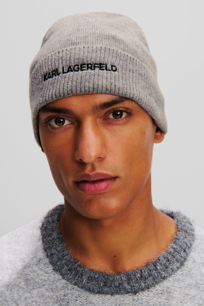 ČEPICE KARL LAGERFELD K/ESSENTIAL BEANIE - Fotografie č. 3