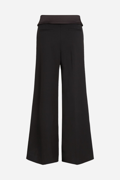 NOHAVICE KARL LAGERFELD TAILORED WIDE LEG PANTS - Fotografia č. 9