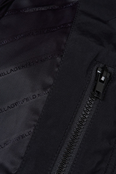 BUNDA KARL LAGERFELD SEQUIN FAUX DOWN JACKET - Fotografia č. 4