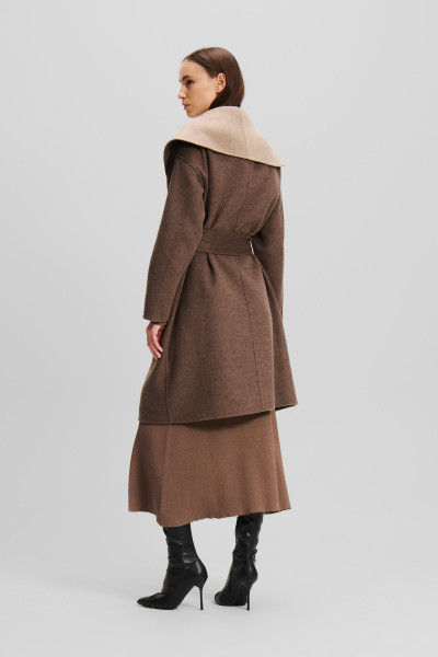 KABÁT KARL LAGERFELD REVERSIBLE SOFT COAT - Fotografie č. 2