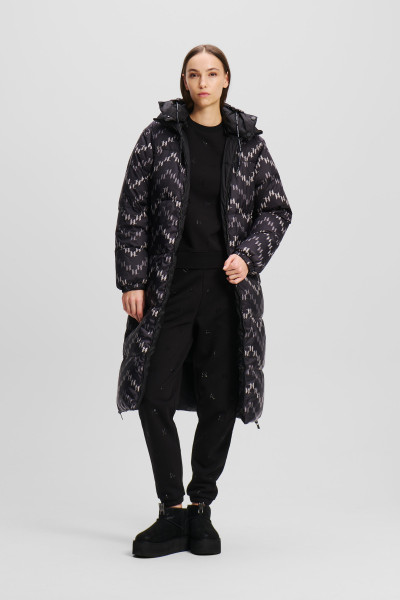 KABÁT KARL LAGERFELD REVERSIBLE LONG DOWN COAT - Fotografie č. 2