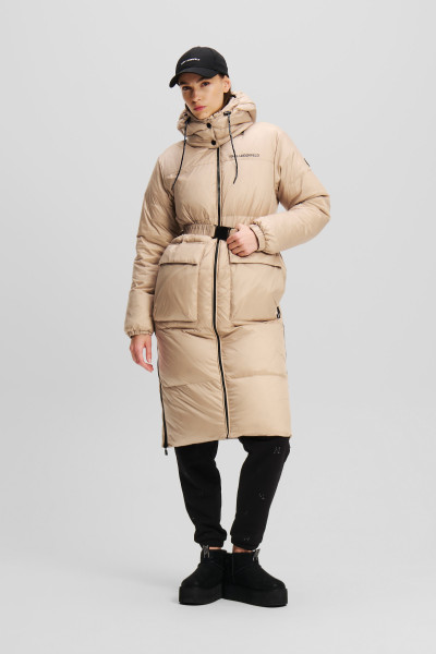 KABÁT KARL LAGERFELD REVERSIBLE LONG DOWN COAT - Kép 1