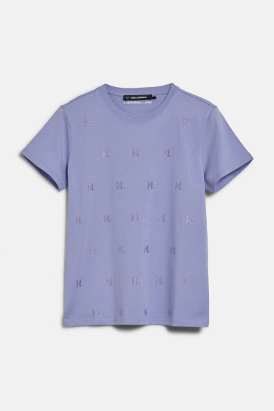 TRIČKO KARL LAGERFELD KL RHINESTONE T-SHIRT - Fotografia č. 1