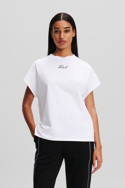 TRIČKO KARL LAGERFELD KARL SIGNATURE T-SHIRT - Fotografia č. 1