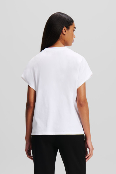 TRIČKO KARL LAGERFELD KARL SIGNATURE T-SHIRT - Fotografia č. 3