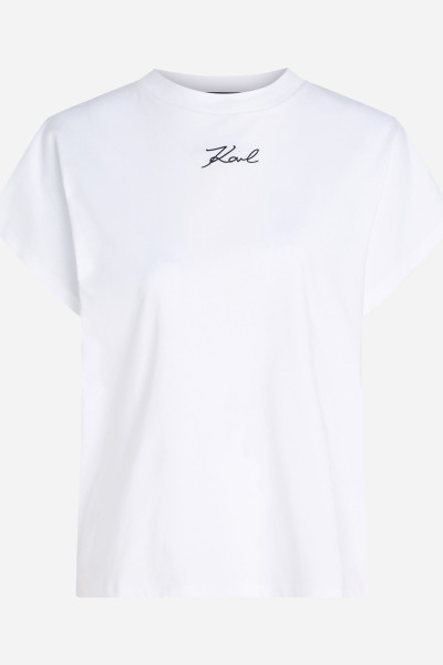 TRIČKO KARL LAGERFELD KARL SIGNATURE T-SHIRT - Fotografia č. 5