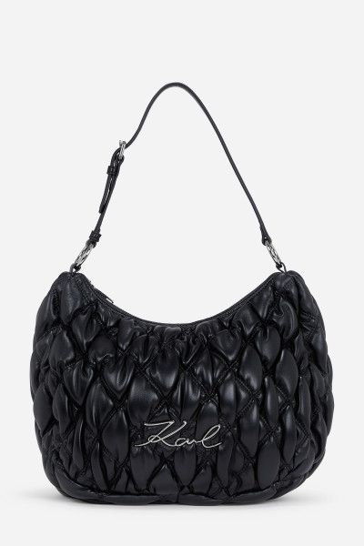 KABELKA KARL LAGERFELD K/SIGNATURE KUILT HOBO - Fotografie č. 1