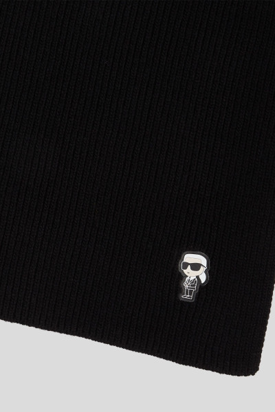 ŠÁLA KARL LAGERFELD K/IKONIK 2.0 KNIT SCARF - Fotografie č. 4