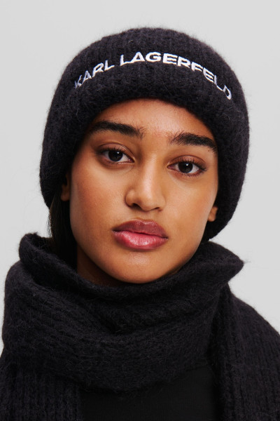 ČEPICE KARL LAGERFELD K/ESSENTIAL BEANIE - Fotografie č. 3