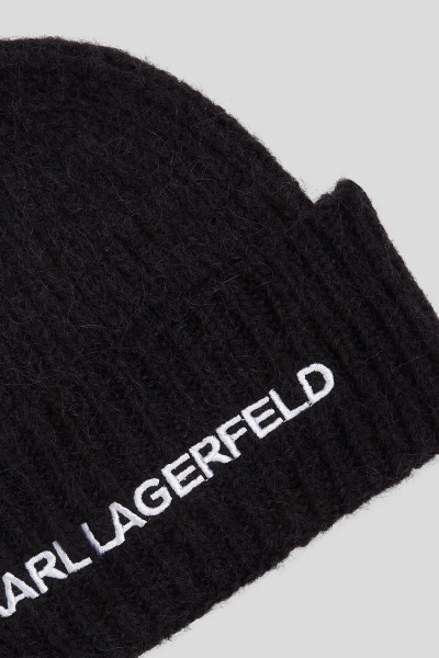 ČEPICE KARL LAGERFELD K/ESSENTIAL BEANIE - Fotografie č. 4