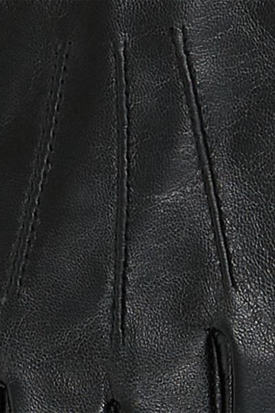 KESZTYŰ KARL LAGERFELD K/SIGNATURE LEATHER FF GLOVE - Kép 4