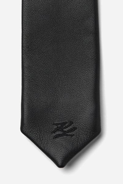 NYAKKENDŐ KARL LAGERFELD LEATHER TIE - Kép 3