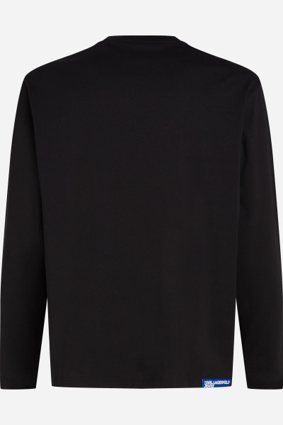 TRIČKO KARL LAGERFELD JEANS KLJ REGULAR MONOGRAM LSLV TEE - Fotografia č. 6