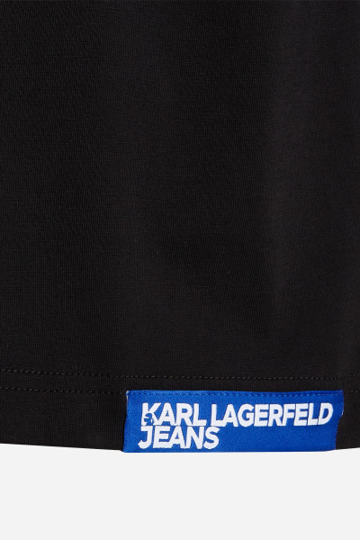 TRIČKO KARL LAGERFELD JEANS KLJ REGULAR MONOGRAM LSLV TEE - Fotografia č. 8