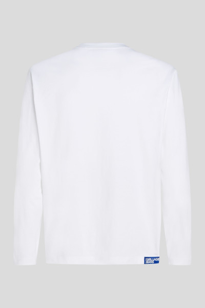 TRIČKO KARL LAGERFELD JEANS KLJ REGULAR MONOGRAM LSLV TEE - Fotografia č. 2