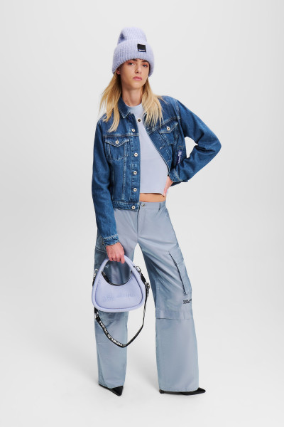 DZSEKI KARL LAGERFELD JEANS KLJ REGULAR DENIM JACKET - Kép 2