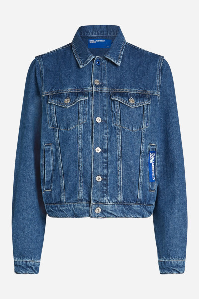 DZSEKI KARL LAGERFELD JEANS KLJ REGULAR DENIM JACKET - Kép 5