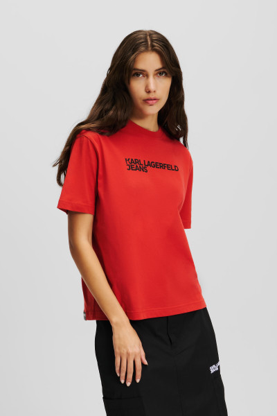 TRIČKO KARL LAGERFELD JEANS KLJ REGULAR SSLV TEE - Fotografie č. 1