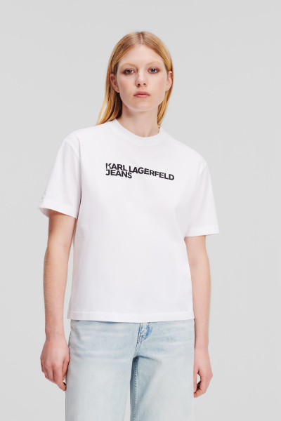 TRIČKO KARL LAGERFELD JEANS KLJ REGULAR SSLV TEE - Fotografie č. 1