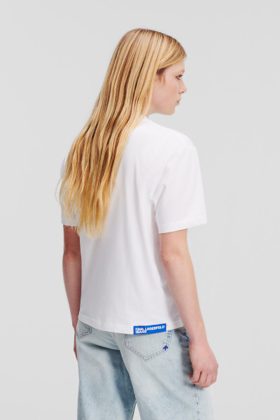 TRIČKO KARL LAGERFELD JEANS KLJ REGULAR SSLV TEE - Fotografie č. 3