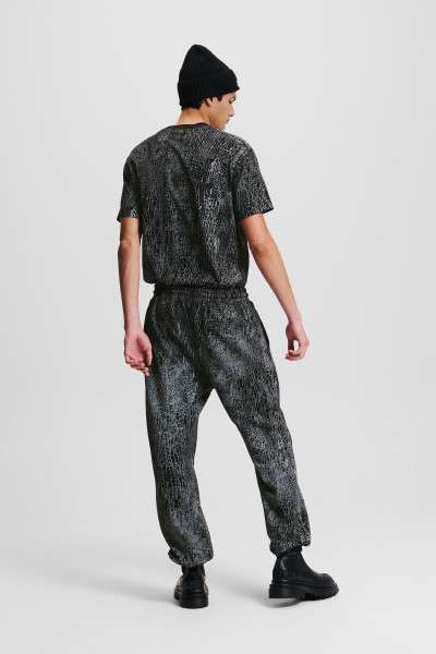 TRÉNINGNADRÁG KARL LAGERFELD JEANS KLJ PRINTED SWEATPANT - Kép 2