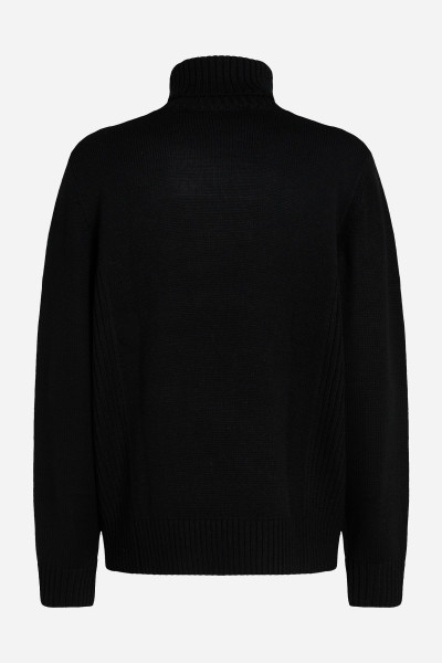 SVETR KARL LAGERFELD JEANS KLJ REGULAR ROLLNECK SWEATER - Fotografie č. 5
