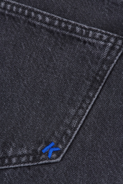 FARMER KARL LAGERFELD JEANS KLJ MR RELAXED EYELET DENIM - Kép 6