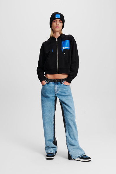 DŽÍNSY KARL LAGERFELD JEANS KLJ MR RELAXED BLOCK DENIM - Fotografia č. 1