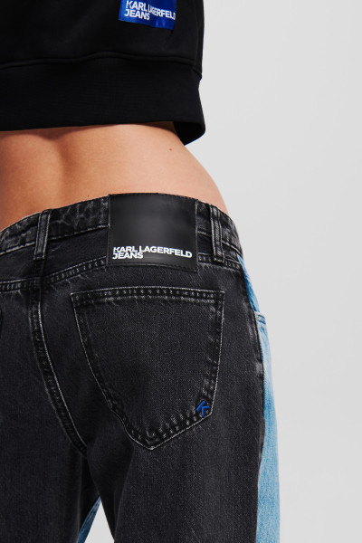 DŽÍNSY KARL LAGERFELD JEANS KLJ MR RELAXED BLOCK DENIM - Fotografia č. 4