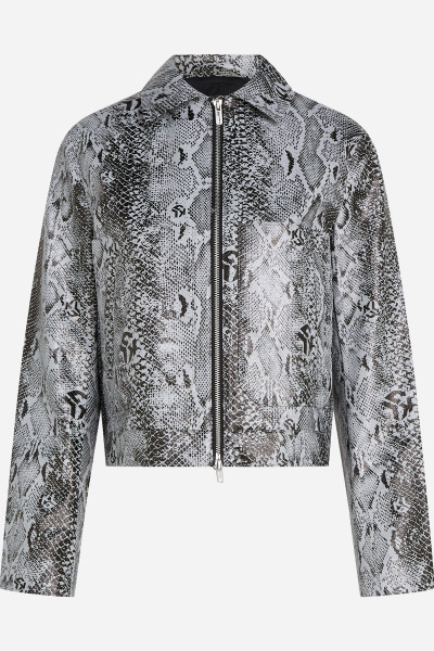 BUNDA KARL LAGERFELD JEANS KLJ FAUX LEATHER JACKET - Fotografie č. 5