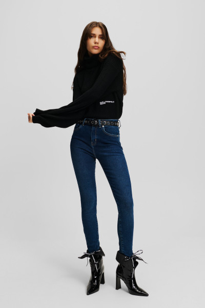 ROLÁK KARL LAGERFELD JEANS KLJ OVERSIZED ROLLNECK SWEATER - Fotografie č. 2