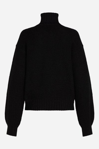ROLÁK KARL LAGERFELD JEANS KLJ OVERSIZED ROLLNECK SWEATER - Fotografie č. 6
