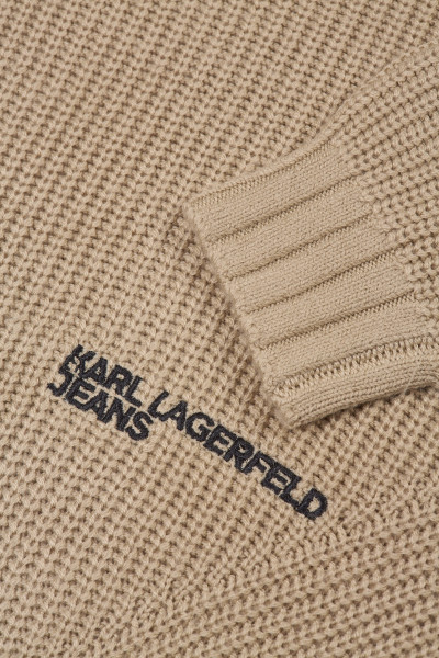 ROLÁK KARL LAGERFELD JEANS KLJ OVERSIZED ROLLNECK SWEATER - Fotografie č. 3