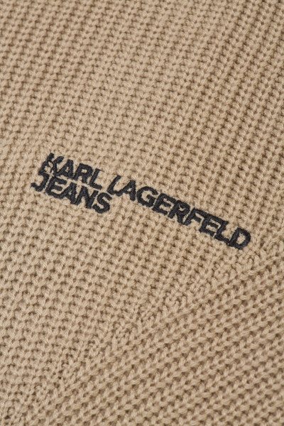 ROLÁK KARL LAGERFELD JEANS KLJ OVERSIZED ROLLNECK SWEATER - Fotografie č. 4
